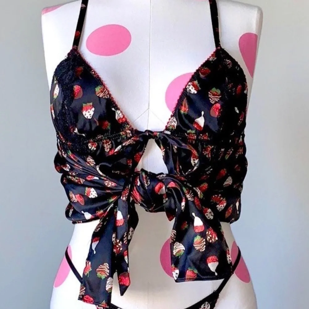 Victoria’s Secret Chocolate Covered Strawberries Babydoll